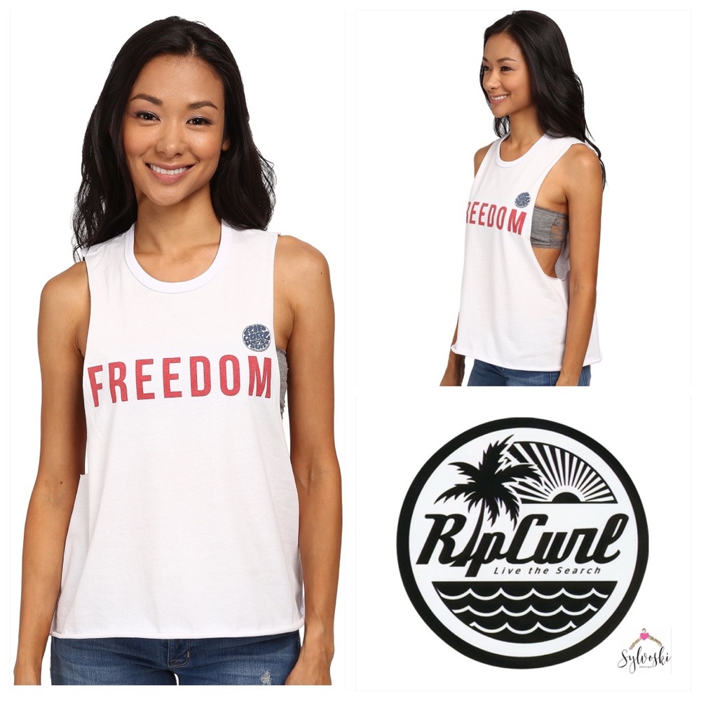 🆕RIP CURL Freedom' Muscle Tee - Picture 4 of 7